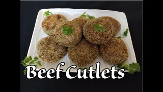 Goan beef cutlets recipe|goan beef mince cutlet|beef pattice|burger patties|beef Kebab|goan recipes