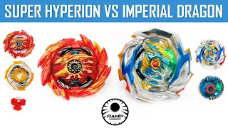 Super Hyperion VS Imperial Dragon Ignition' | Beyblade Burst Battle (Sparking/ Superking)