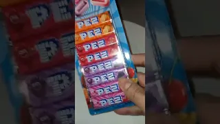 SATISFYING SOUND | PEZ CANDY REFILL PACK🍬🍭👌 #shorts #asmr #viral #satisfying #trending #candy