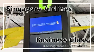 Singapore Airlines Boeing 787-10 Business Class KIX to SIN: My impressions of the Japanese.