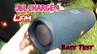 JBL Charge 4 Bass Sound Test | Low Frequency Mode On!