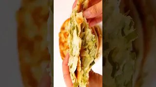 Scallion Pancake #shorts #fyp #fypシ#foryou #foodies #foryoupage #cooking #food #recipe #green #yummy