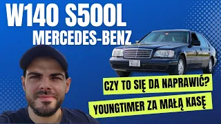 Kupiłem Mercedes-Benz W140 S500L | Cała Do Naprawy? | Youngtimer Za Rozsądną Kasę | Auta Z Dubaju