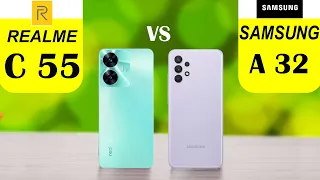 samsung a32 vs realme c55