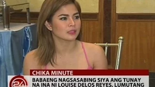 24 Oras: Babaeng nagsasabing siya ang tunay na ina ni Louise Delos Reyes, lumutang