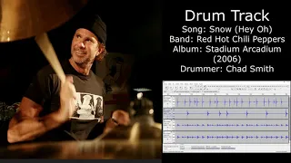 Snow (Hey Oh) (Red Hot Chili Peppers) • Drum Track