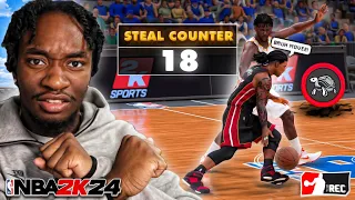 LIFE AS A LOCKDOWN IN THE RANDOM REC IS INSANE ON NBA 2K24!