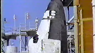 Launch Abort - Space Shuttle STS-55 Part 1