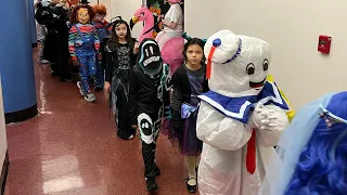 Kindergarten, 1st, and 2nd grade Halloween Parade 2023