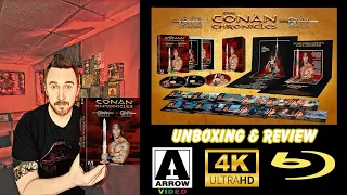 Conan Chronicles 4k Arrow Video Boxset - Unboxing & Review