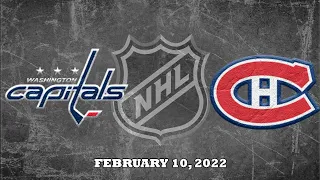 NHL Capitals vs Canadiens | Feb.10, 2022