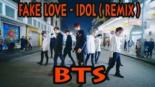 [ KPOP IN PUBLIC ] BTS (방탄소년단) 'FAKE LOVE' + 'IDOL (아이돌)' REMIX Dance Cover @ FGDance from Vietnam