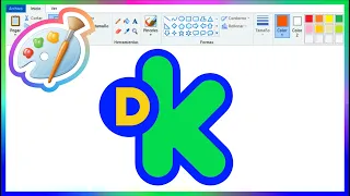 Discovery Kids 2021 LOGO in MS PAINT🎨
