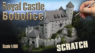 This is how I build Bobolice Castle | Scale 1:160 | Scratch built