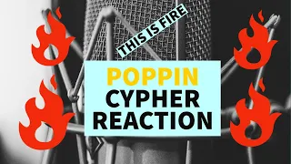 Crypt - Poppin Cypher Reaction and Review THIS IS WHAT I LOVE TO SEE