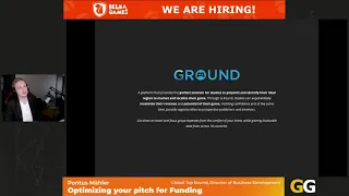 Pontus Mähler - Optimizing your pitch for Funding