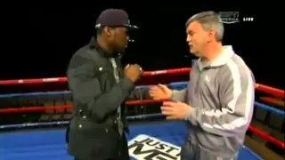 ESPN - Teddy Atlas teaches 50 cent Boxing