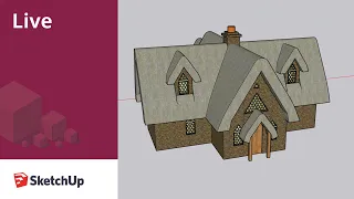 Modeling a Cottage Live in SketchUp!