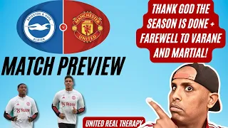 BRIGHTON VS MUFC MATCH REACTION|LAST LEAGUE GAME OF THE SEASON