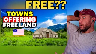 South African Reacts to 10 Towns Offering FREE Land in America