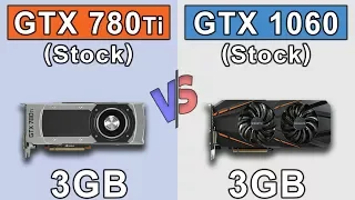 GTX 780 Ti (3GB) vs GTX 1060 (3GB) | Ryzen 5 1600 | New Games Benchmarks