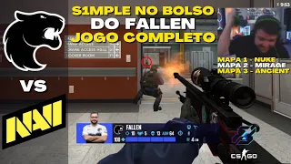 FURIA vs NAVI - JOGO COMPLETO (Todos os Mapas) Gamers8 2023