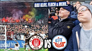 FLUCH AM MILLERNTOR GEHT WEITER... St Pauli - Hansa Rostock Stadion Vlog | Erzrivalen Nordduell