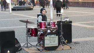 Хит 2021 - Юность - Dabro - Drum Cover - Илья Варфоломеев - Днепр - Европейская площадь - барабанщик