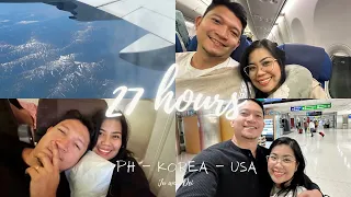 May 22, 2024 (27 hours flight to USA) 🇵🇭🇰🇷🇺🇸