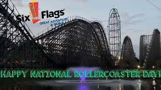 Happy National Coaster Day from Six Flags Great Adventure - Fast El Toro Rides + New 2024 Ride Info!