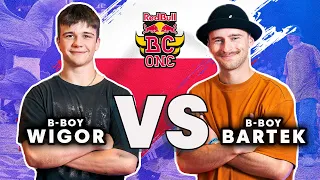 B-Boy Wigor vs. B-Boy Bartek Z Wągrowca | Final | Red Bull BC One Cypher Poland 2022