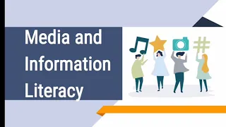 Media and Information Literacy (People Media & Information Text and Media)