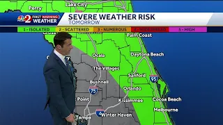 Impact Day: Potentially strong storms to move into Central Florida Friday