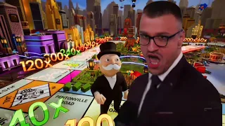 Monopoly Big Win Today,RECORD Monopoly Explode 3640X !!!!