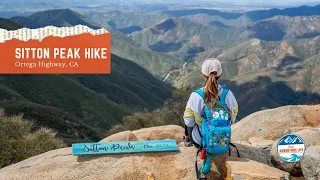 How to Hike Sitton Peak, one of the Six-pack of Peaks Challenge - Ortega Highway, CA