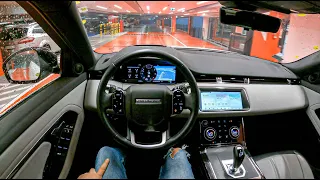 Range Rover Evoque II Night Drive | POV Test Drive #615 Joe Black