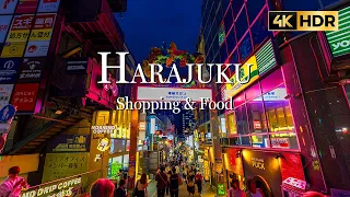 [4K HDR] Unveiling the Harajuku Walk: Exploring Tokyo's Colorful Fashion District😍