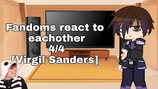 Fandoms react to eachother ¦¦ 4/4 ¦¦ Sander Sides ¦¦ SECOND GENERATION