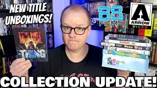 Bluray Collection Update! - Arrow Video, Millcreek, 88 Films, And More!