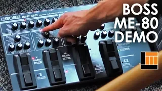 BOSS ME-80 Effects Processor [Product Demo]