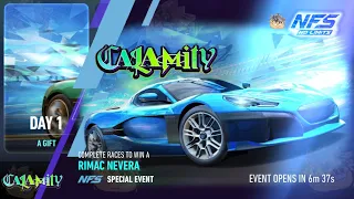 Calamity  Day 1  A GIFT 🔌 2022 Rimac Nevera | NFS No Limits