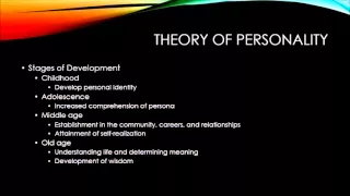 Theories of Counseling - Analytic (Jungian) Therapy