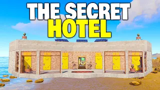I Built a Secret Hotel for Homeless Solo Rust Players
