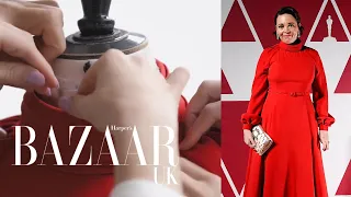 Olivia Colman's Dior Oscars dress took 320 hours to make | Bazaar UK