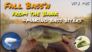 Fall Bass Fishing: From the Bank: Ambush Points: VFJ35