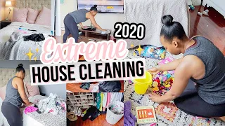 2020 EXTREME CLEAN WITH ME! ULTIMATE MESSY HOUSE SPEED CLEANING MOTIVATION | WORKING MOM MOTIVATION