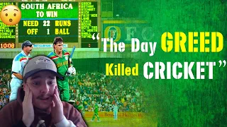 When greed reigned supreme / 1992 World Cup Semi-final / South Africa vs England - Cricket Reaction!