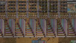 Factorio - sushi belt array