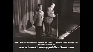 Laurel and Hardy: SPOT ON! An Audiovisual Account of Laurel & Hardy's 1952 British Tour (book & CD)