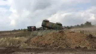 Footage of a launch of Soviet made Tupolev Tu-143 Reys UAV